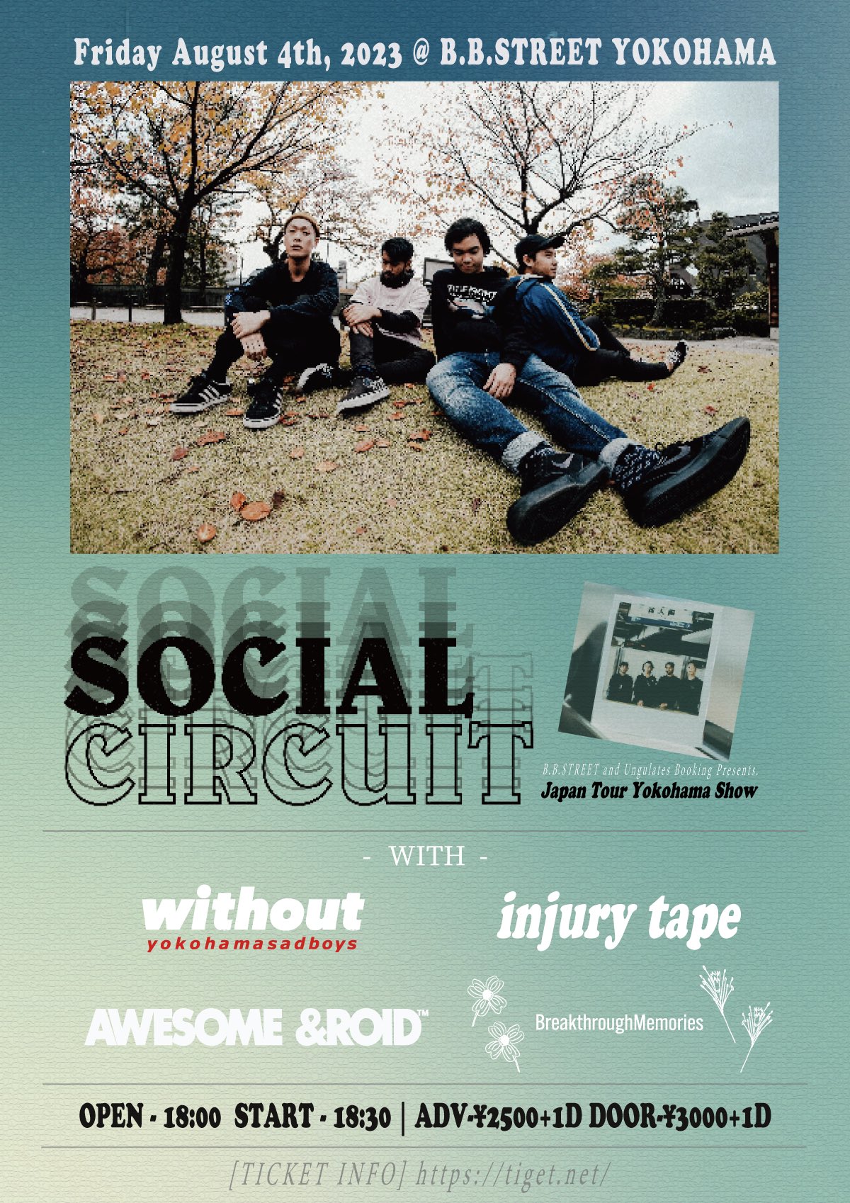【SOCIAL CIRCUIT Japan Tour】
